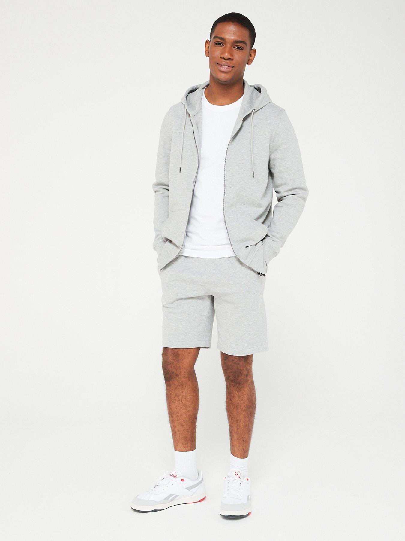 Image 3 of 6 of Very Man Essential Zip Through Hoody -&nbsp;Grey Marl