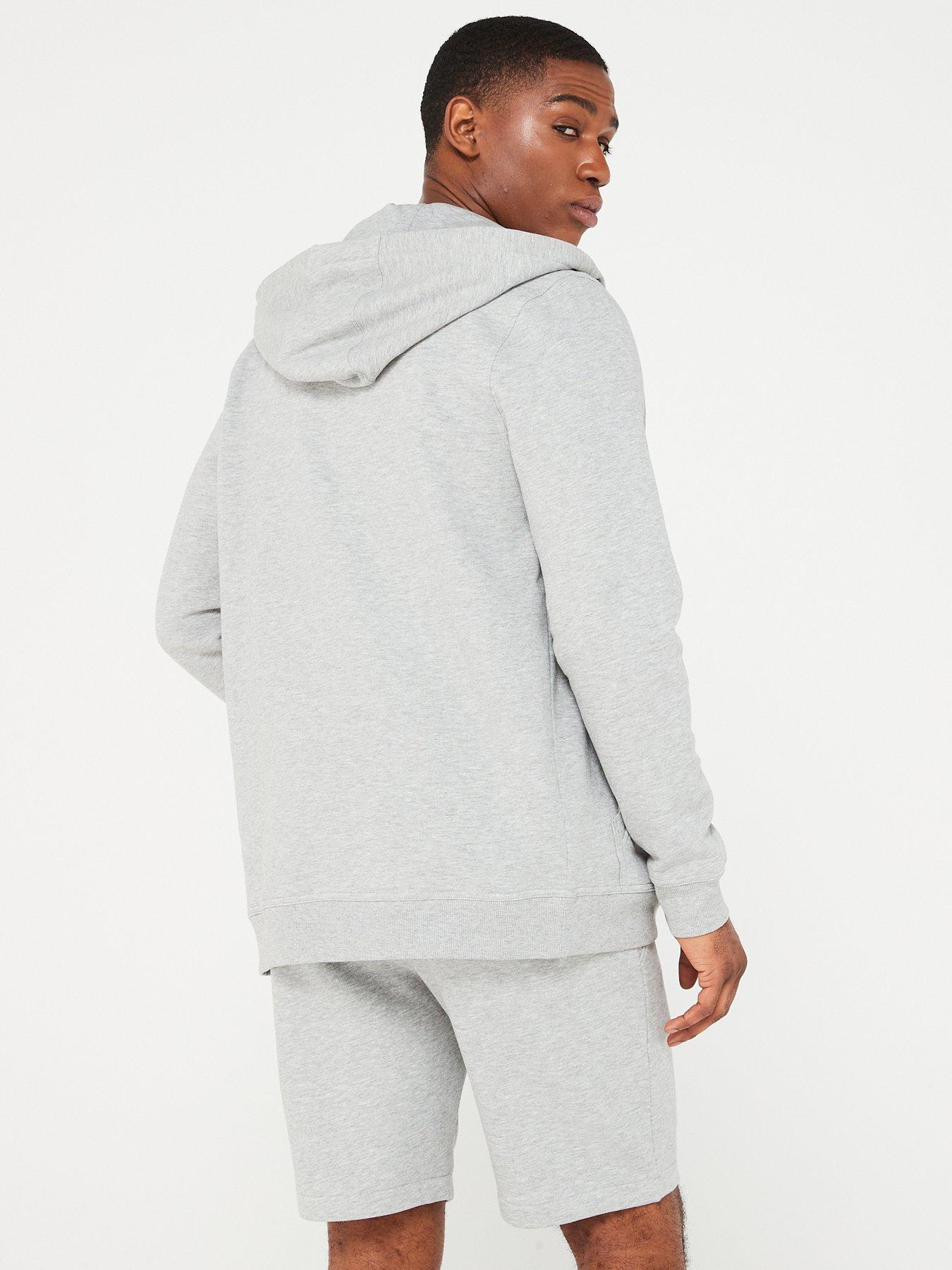 Image 6 of 6 of Very Man Essential Zip Through Hoody -&nbsp;Grey Marl