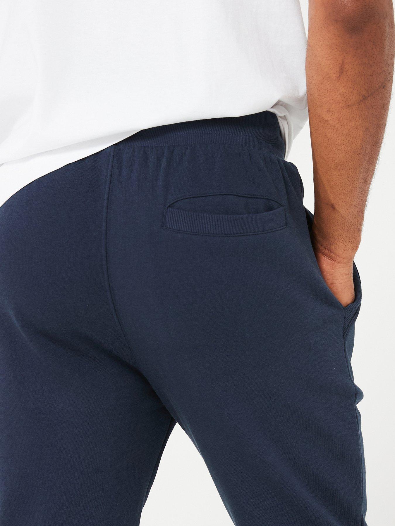 Image 5 of 6 of Very Man Essential Regular Fit Joggers - Navy