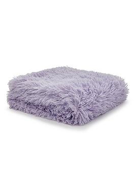 Product photograph of Catherine Lansfield Cuddly Throw from very.co.uk