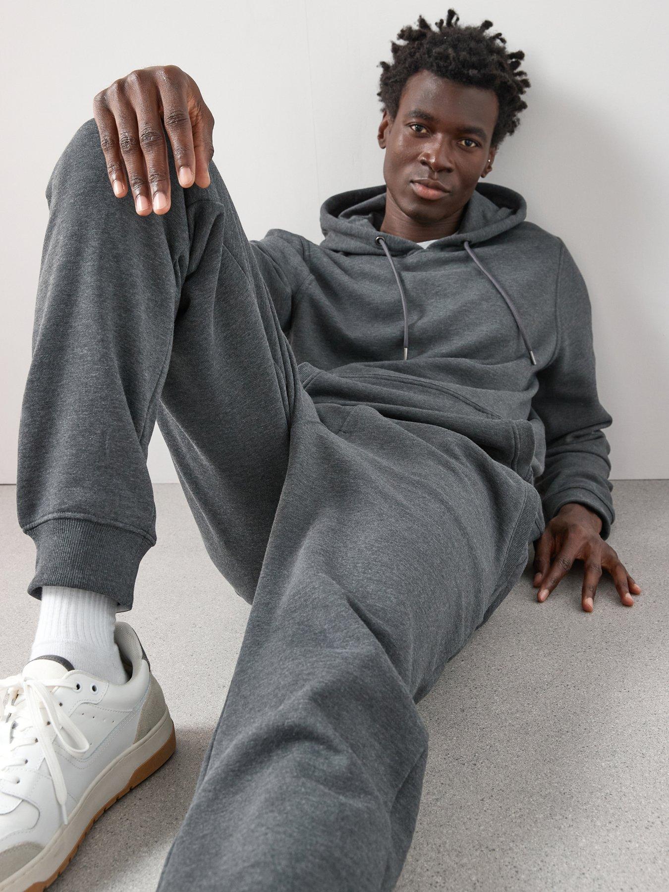 Image 5 of 6 of The Very Collection Cotton Blend Overhead Hoody - Charcoal