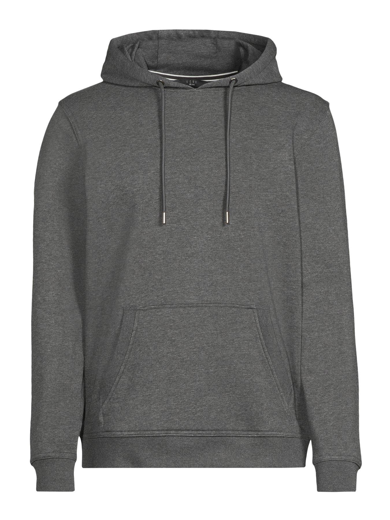 Image 7 of 7 of The Very Collection Cotton Blend Overhead Hoodie&nbsp;Tracksuit - Charcoal