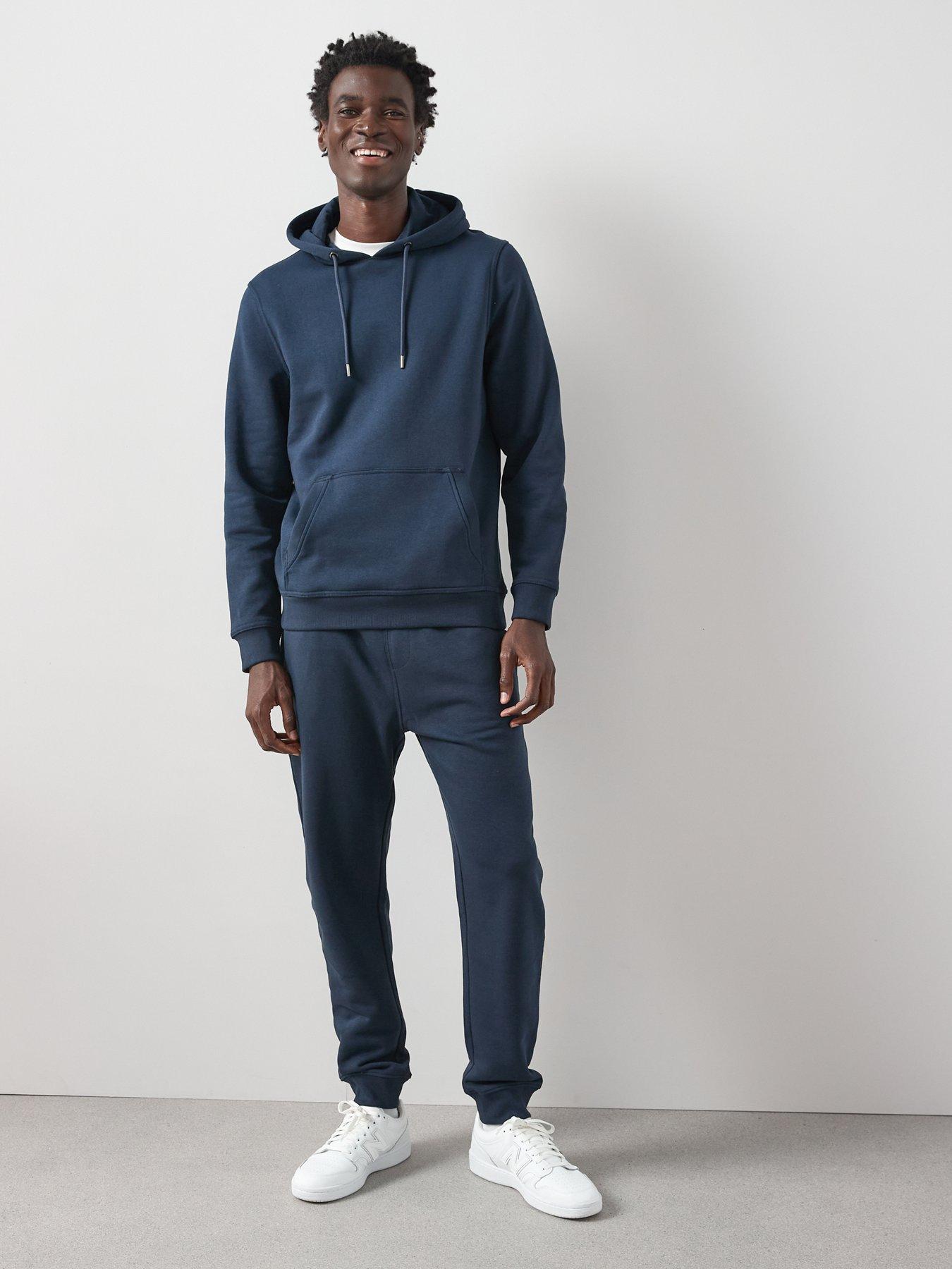 Image 3 of 6 of Very Man Overhead Hoody Tracksuit - Navy