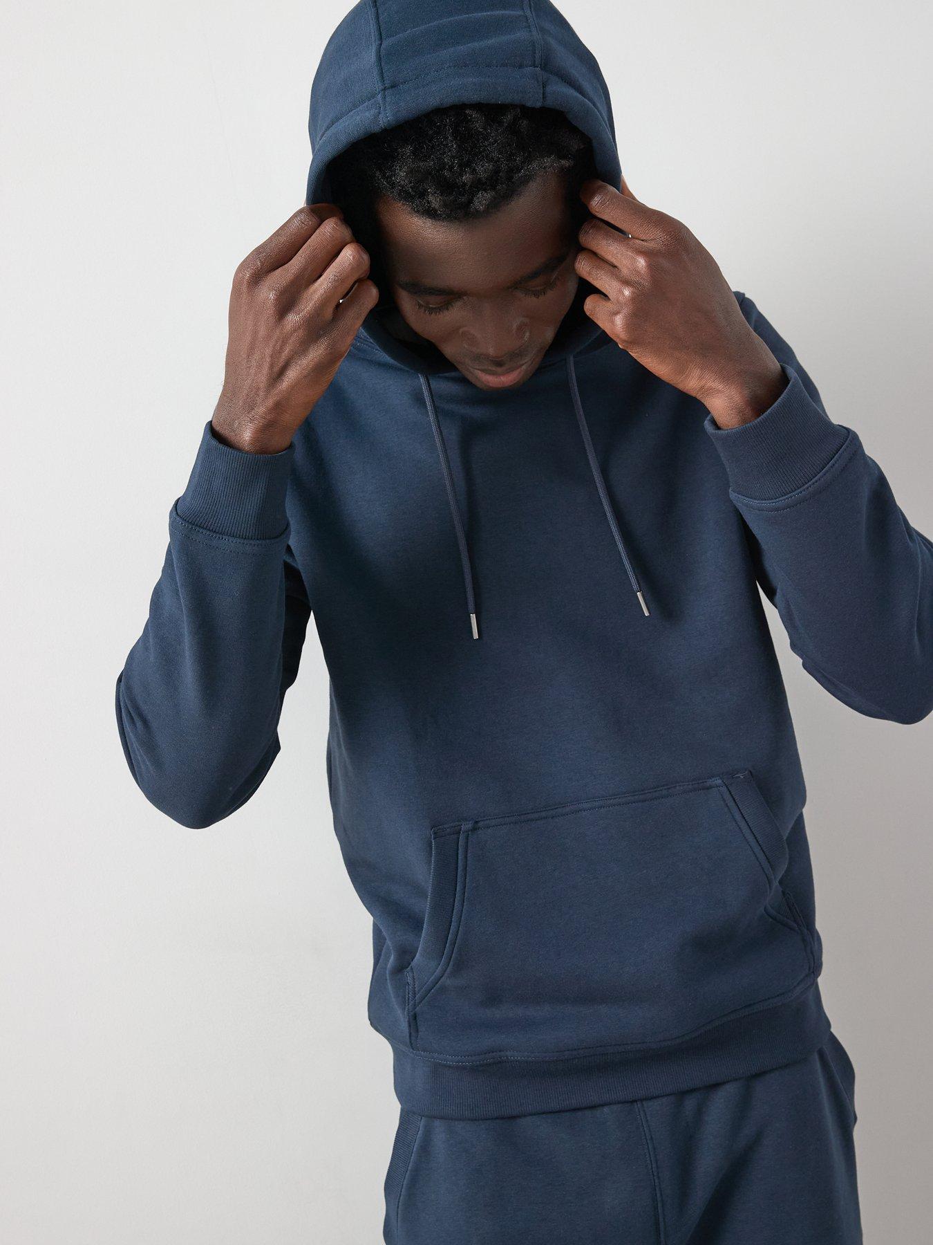 Image 5 of 6 of Very Man Overhead Hoody Tracksuit - Navy
