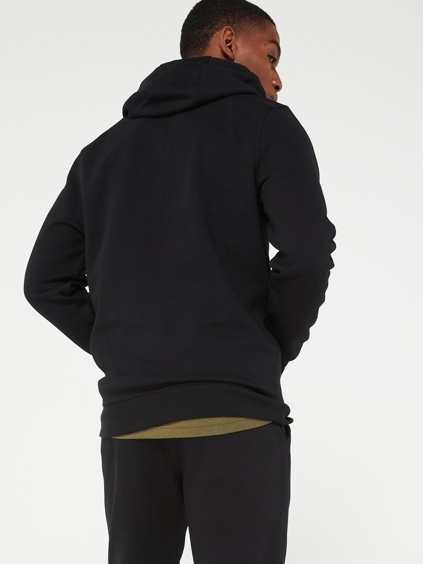 Image 2 of 6 of Very Man Overhead Hoody Tracksuit - Black