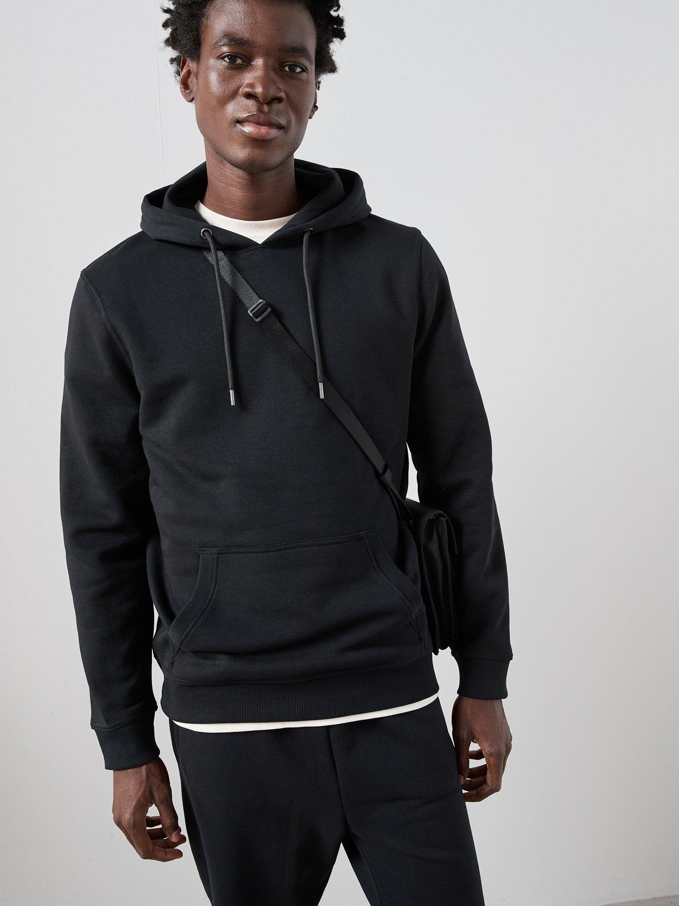 Very Man Essentials Overhead Hoodie - Black