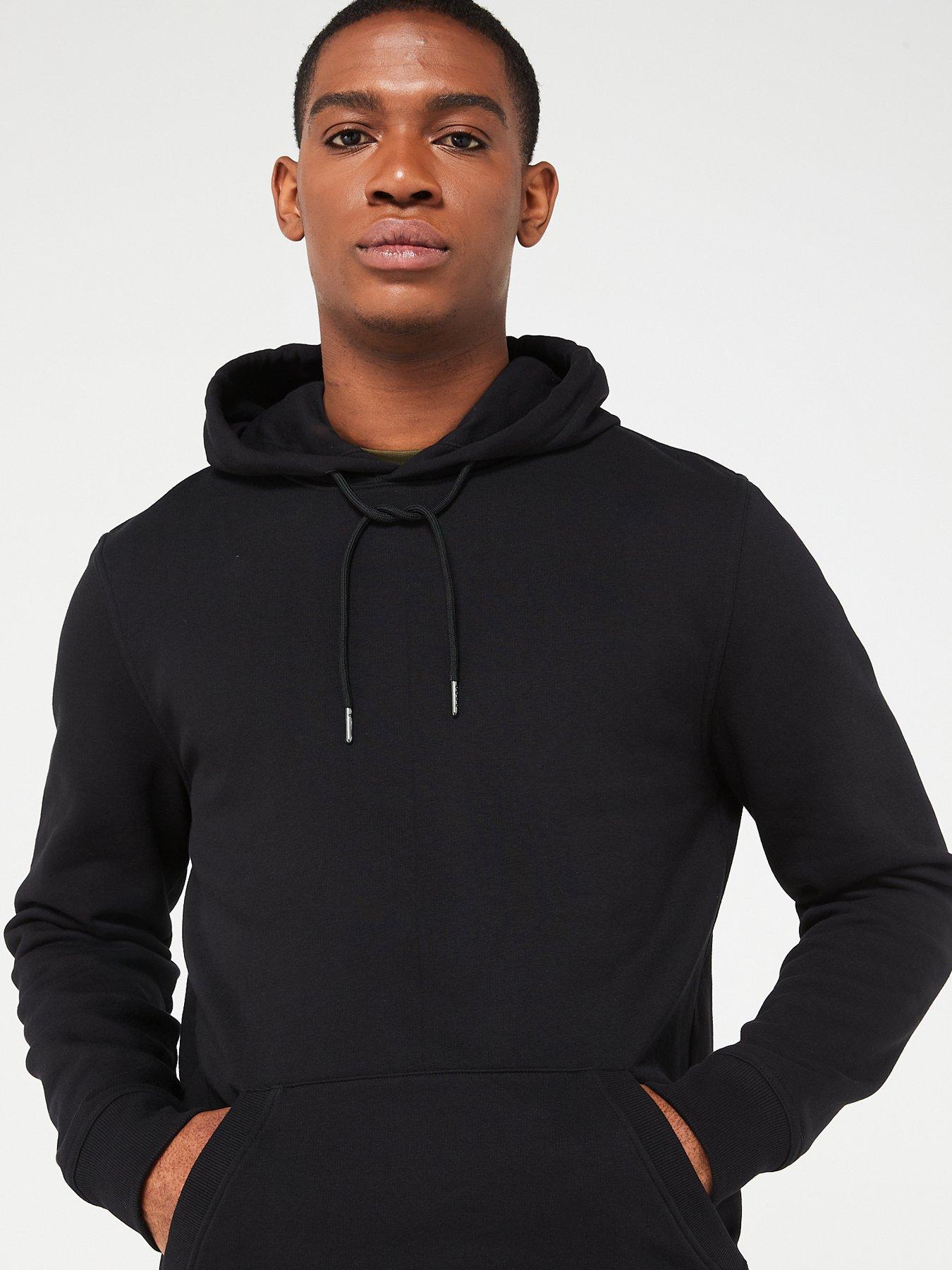 Everyday Essentials Overhead Hoody - Black | Very.co.uk