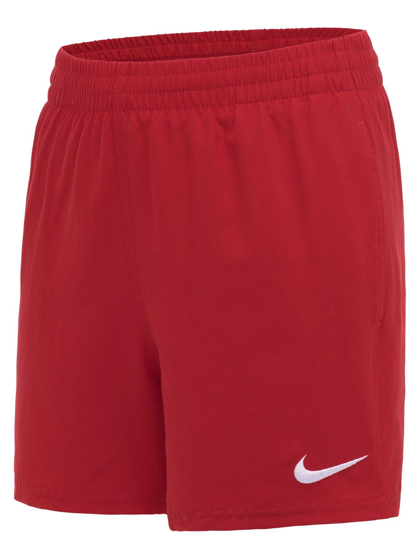 Nike Essential Lap Boy s Core 4inch Volley Short red Very