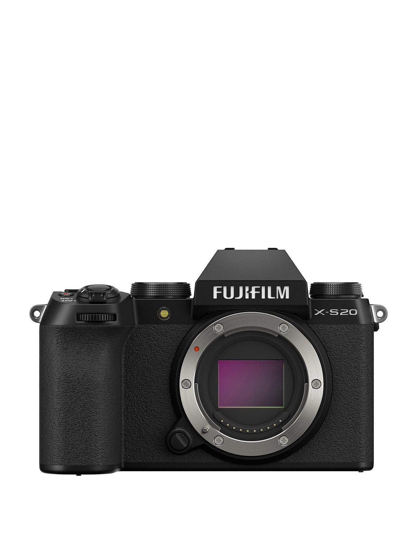 Fujifilm X-S10 Mirrorless Digital Camera XF18-55mm Lens Kit - Black