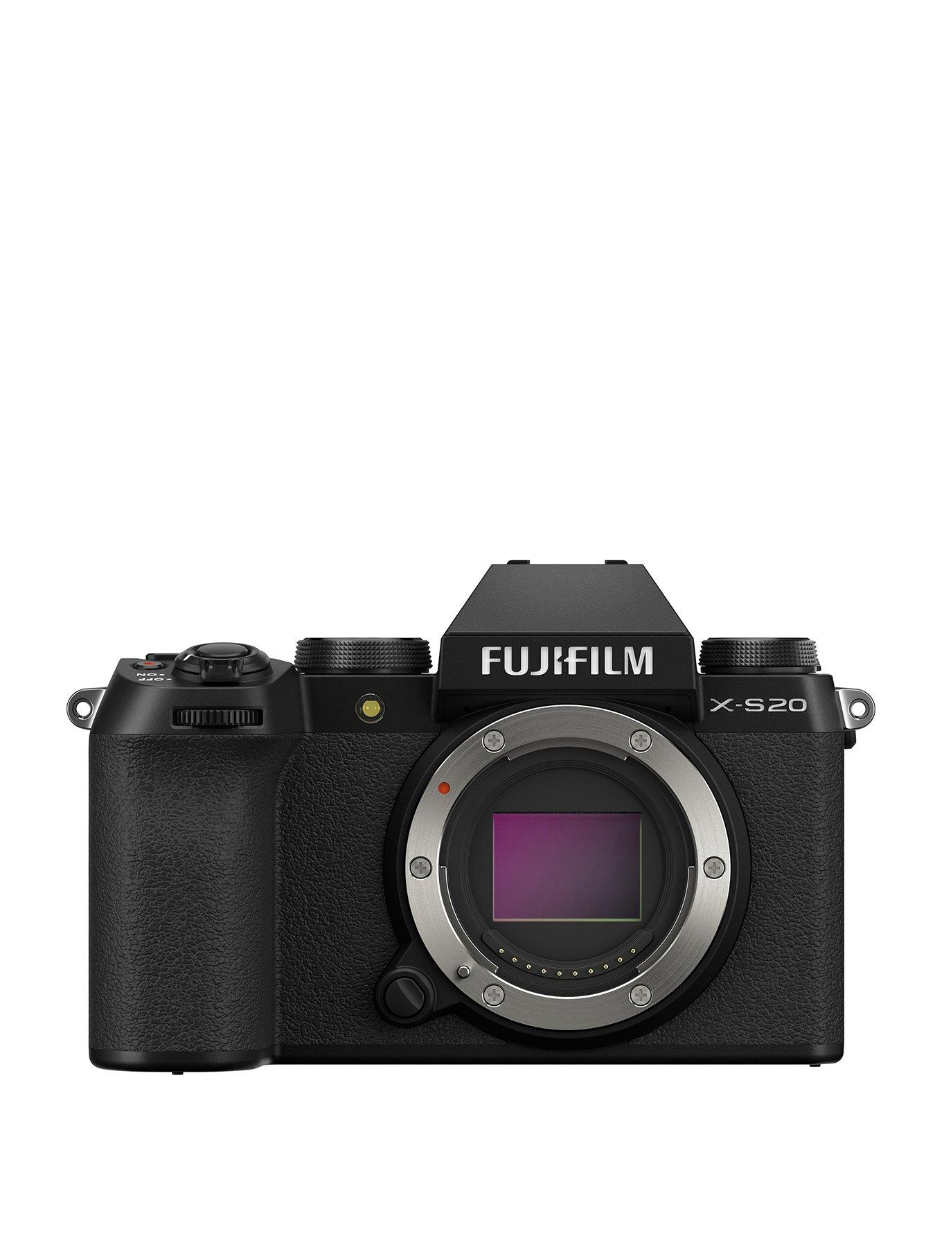 Fujifilm X-S20 Mirrorless Digital Camera (Body Only) - Black