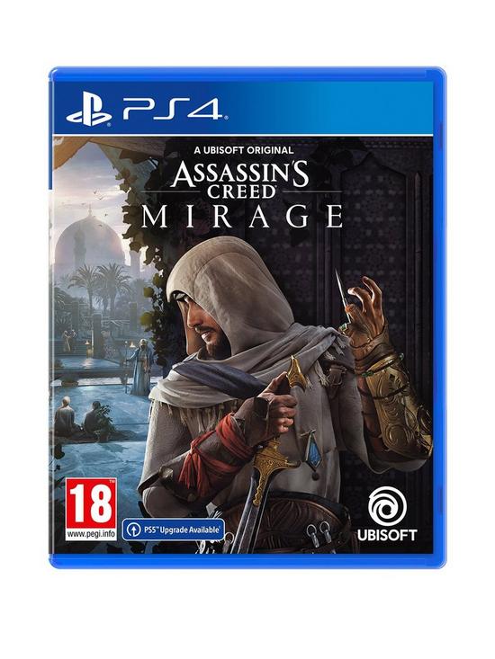 front image of playstation-4-assassins-creed-mirage