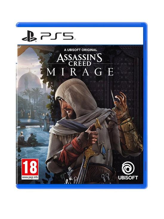 front image of playstation-5-assassins-creed-mirage
