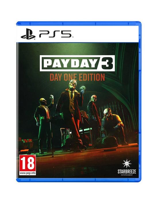 front image of playstation-5-payday-3nbspday-one-edition