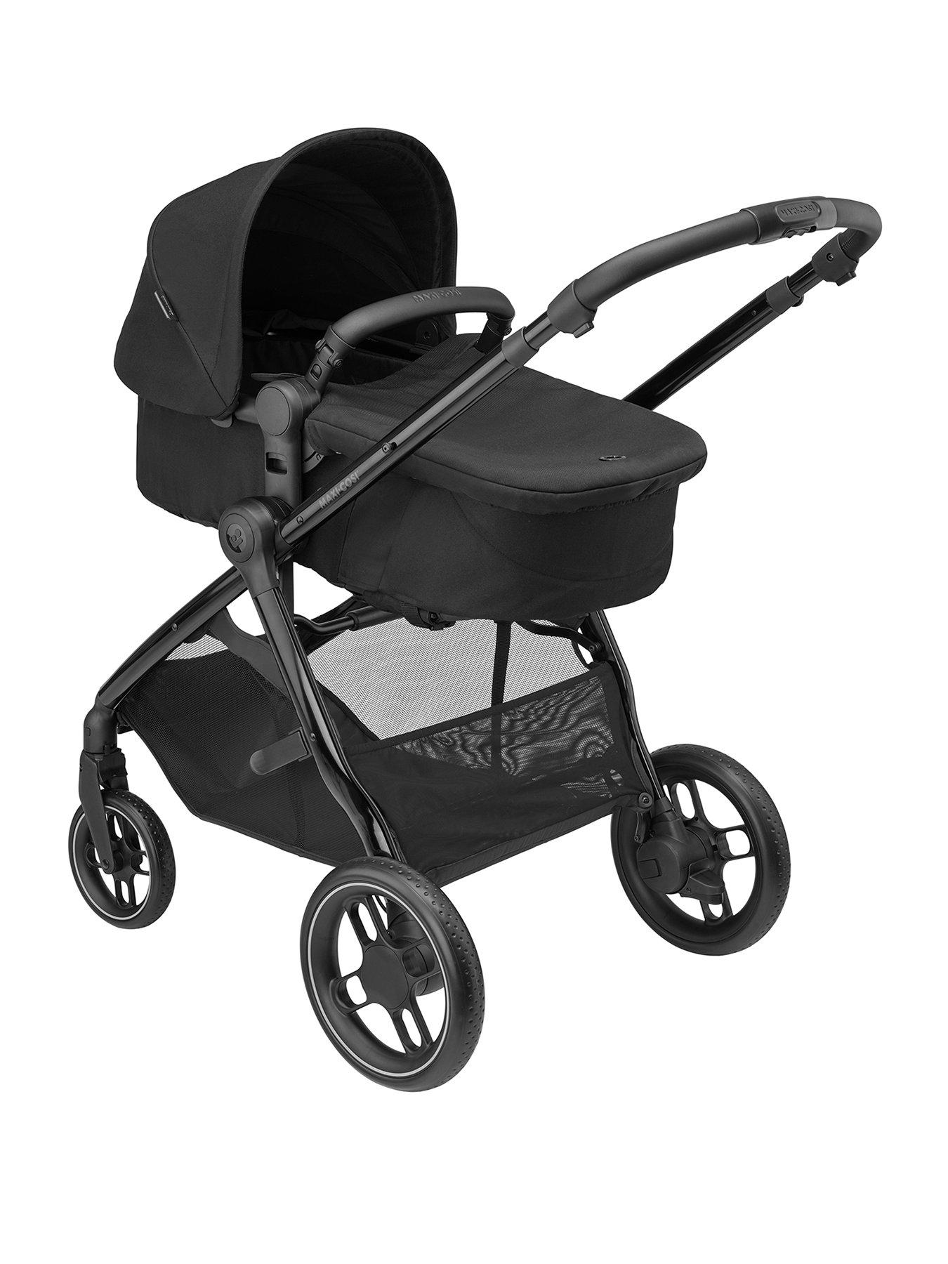 Image 2 of 8 of Maxi-Cosi Zelia Luxe Cabriofix i-Size Travel System - Twillic Black