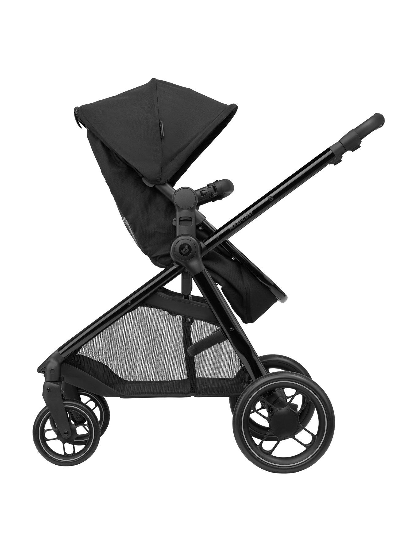 Image 4 of 8 of Maxi-Cosi Zelia Luxe Cabriofix i-Size Travel System - Twillic Black