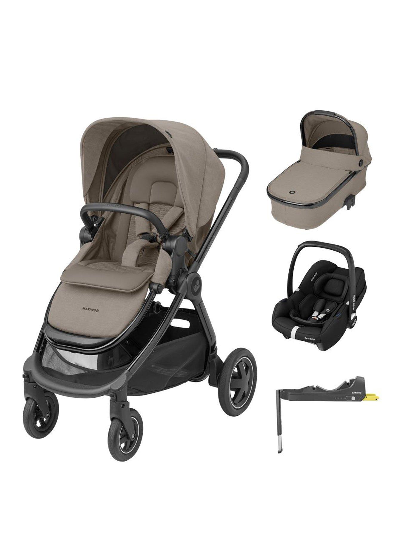 Maxi-Cosi Adorra Luxe Cabriofix i-Size Travel System - Twillic Truffle