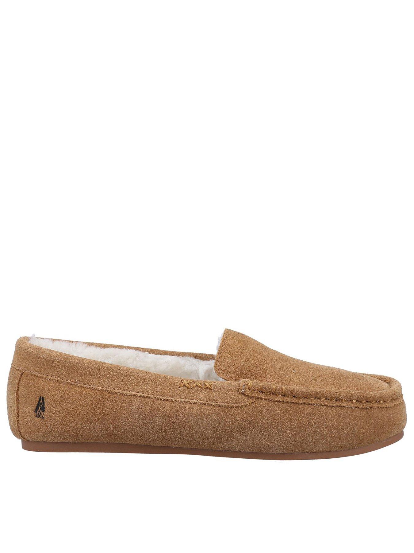 Hush Puppies Women's Tan Annie Mocassin Suede Slippers Uk Size 5 - Image 12