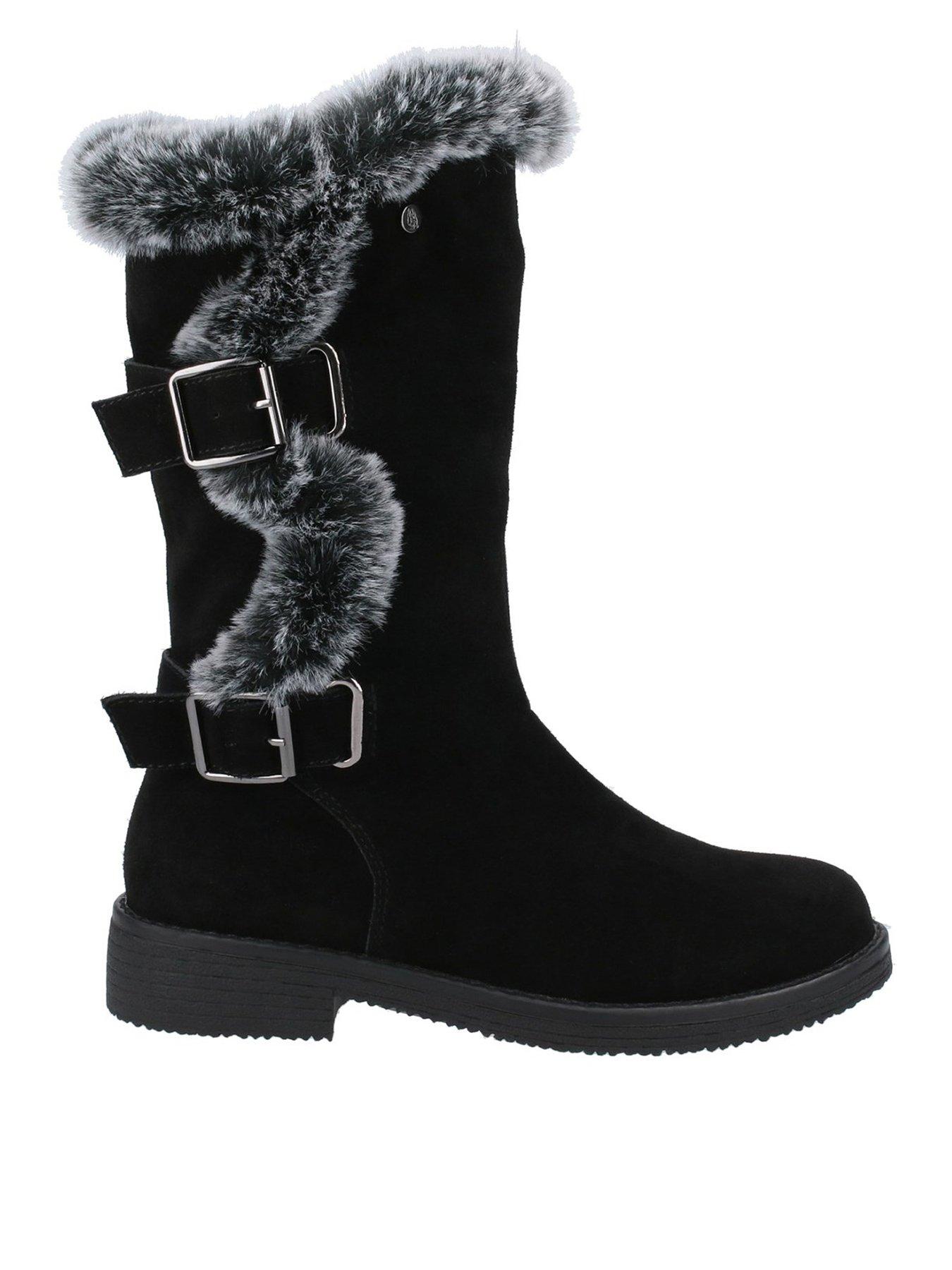 Boots All Black Friday Deals Calf Boots No Heel Black Shoes Boots Women Very