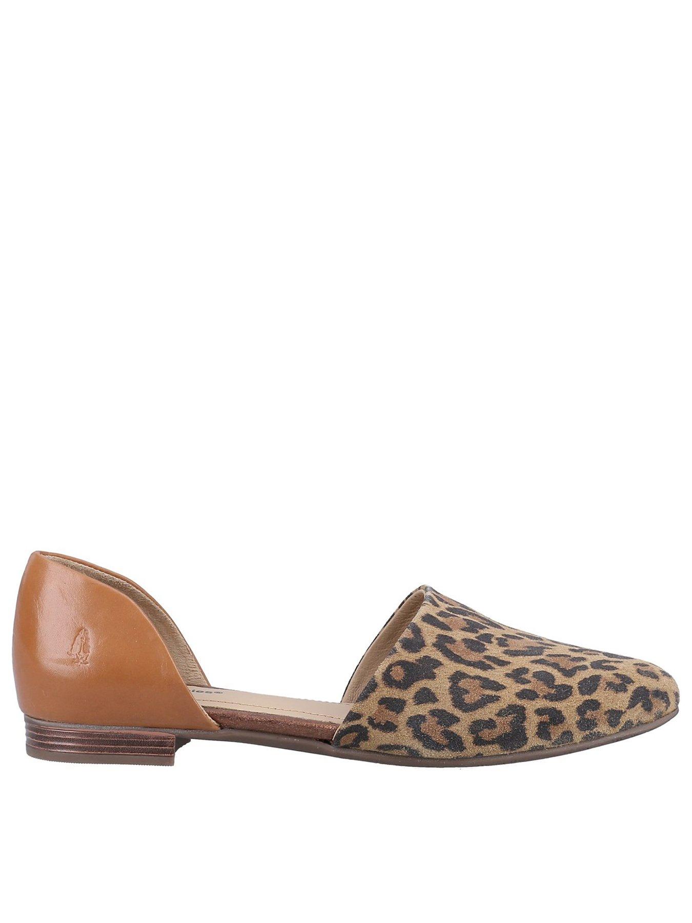 Hush puppies leopard store flats