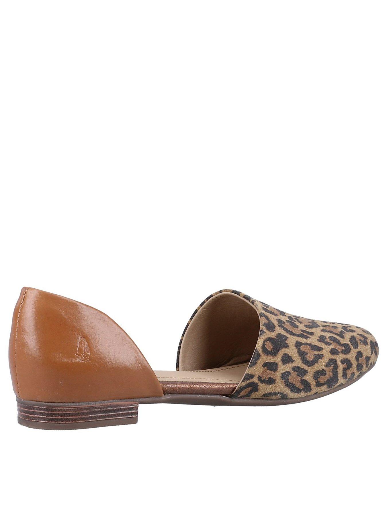 Hush puppies leopard flats hot sale