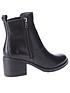  image of hush-puppies-helena-ankle-boot-black