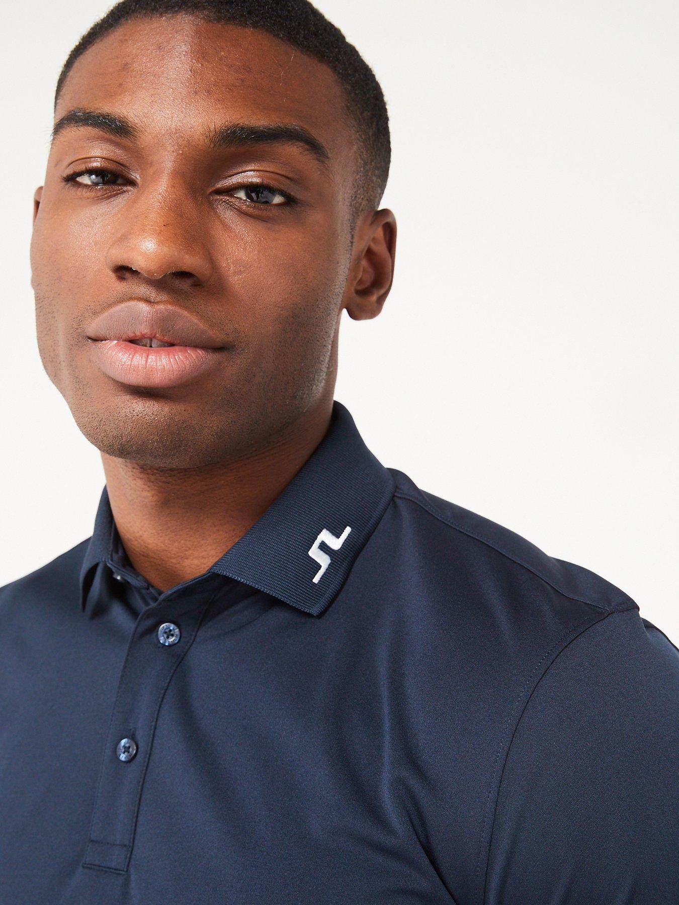 J LINDEBERG Heath Regular Fit Polo - Navy | Very.co.uk