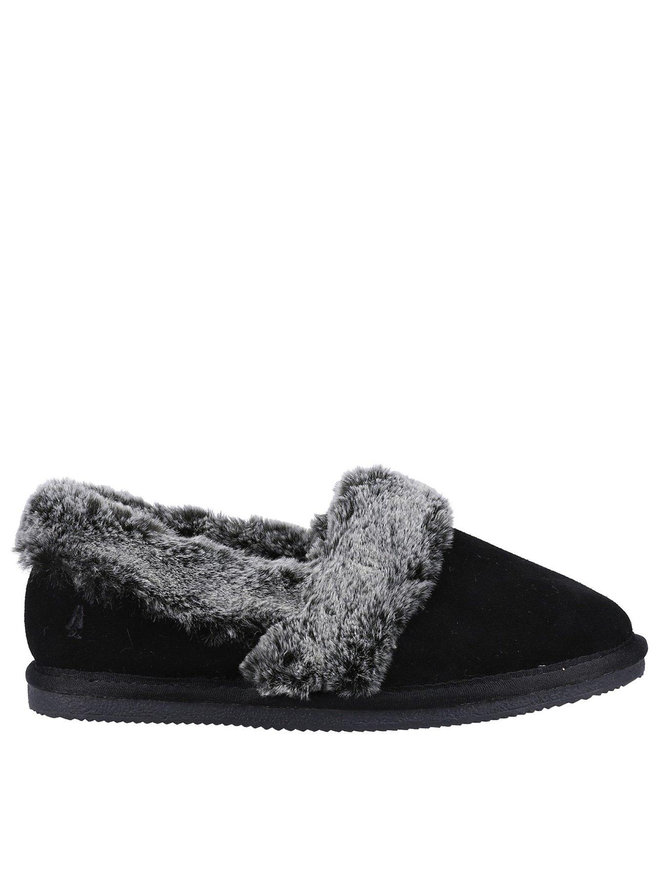 Hush Puppies Ariel Slippers Black Very