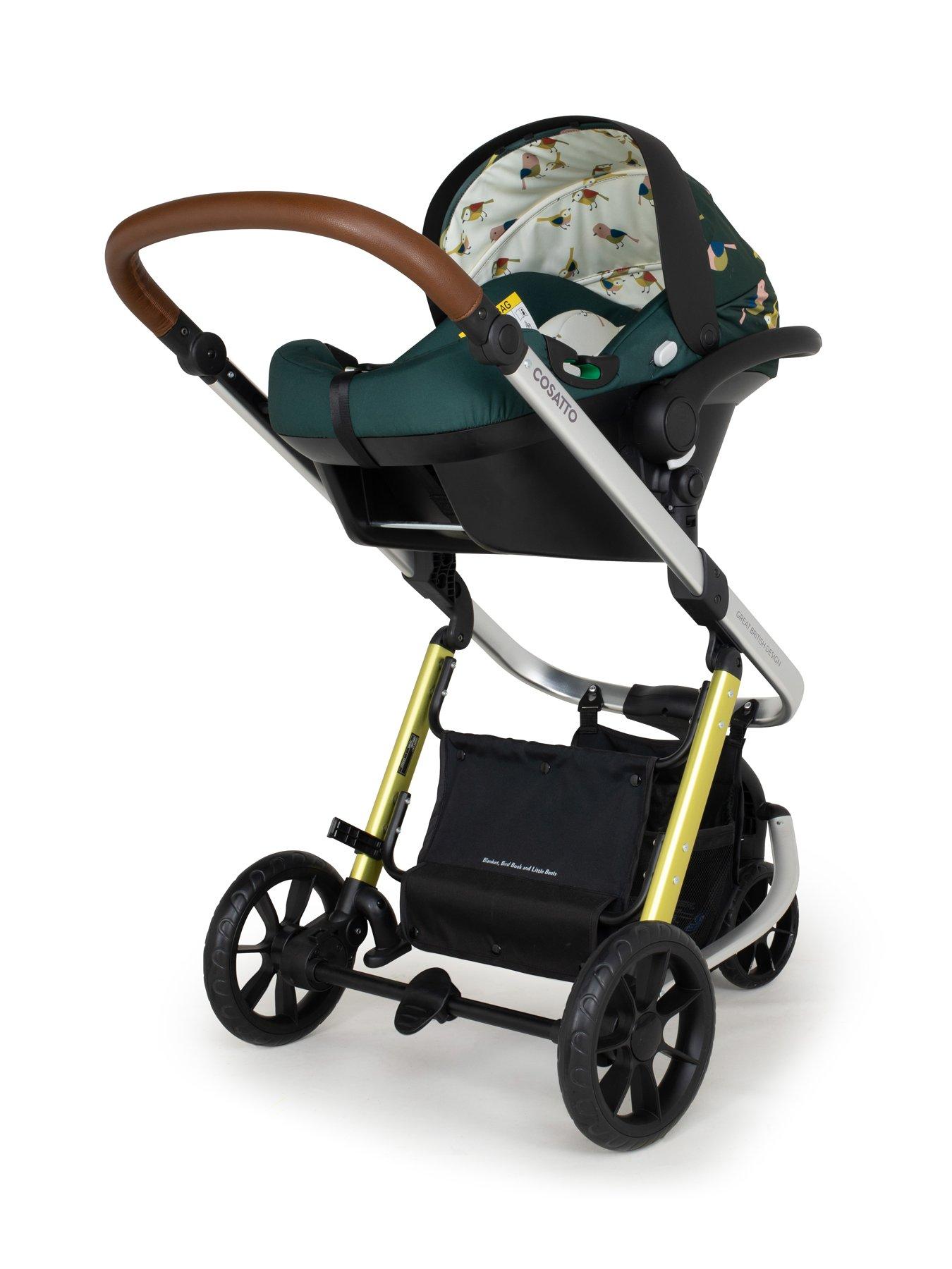 Cosatto Giggle 3 in 1 Travel System Bundle Birdland Very