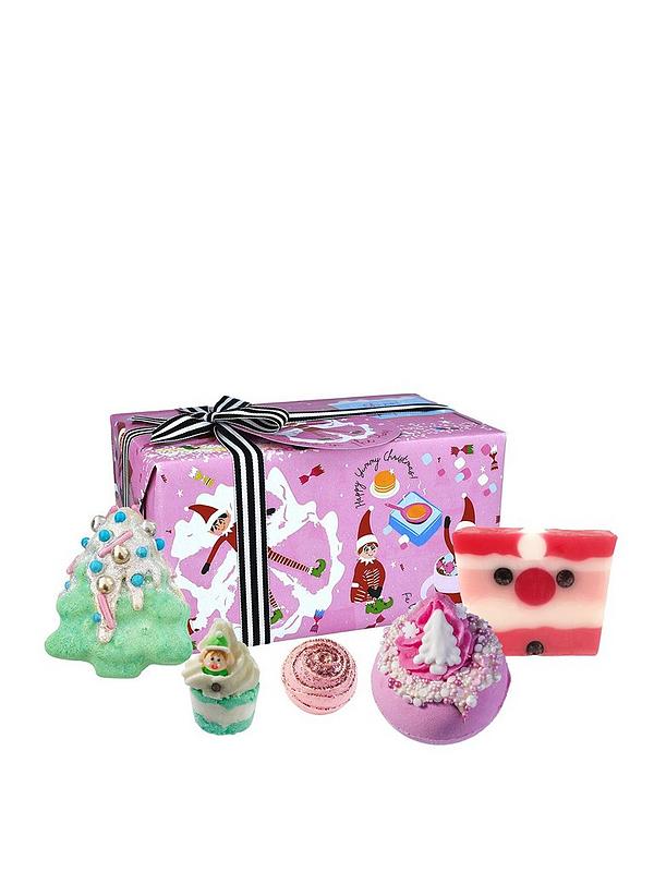 Image 1 of 4 of Bomb Cosmetics Elf'in Around Bath Bomb Gift Set