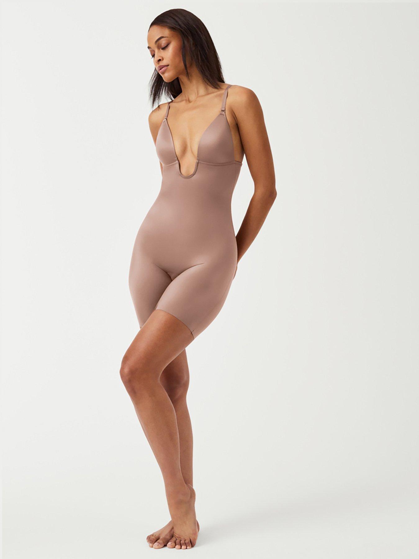 Spanx Suit Your Fancy Plunge Low-Back Thong Bodysuit - Clothing from   UK