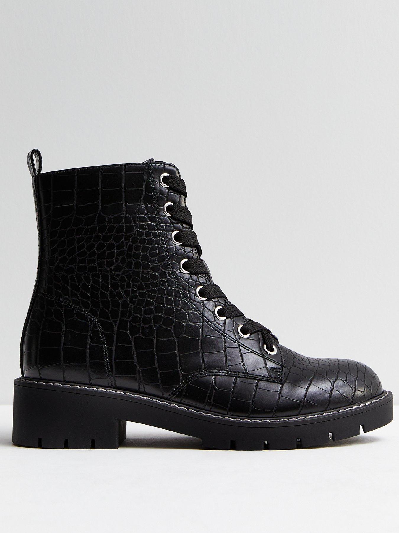 Newlook store croc boots