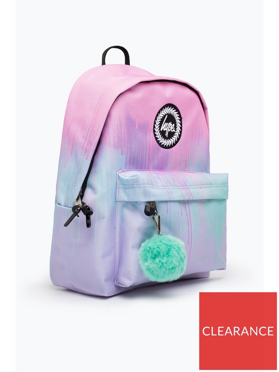 stillFront image of hype-pastel-drip-backpack