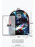  image of hype-black-rainbow-refraction-backpack