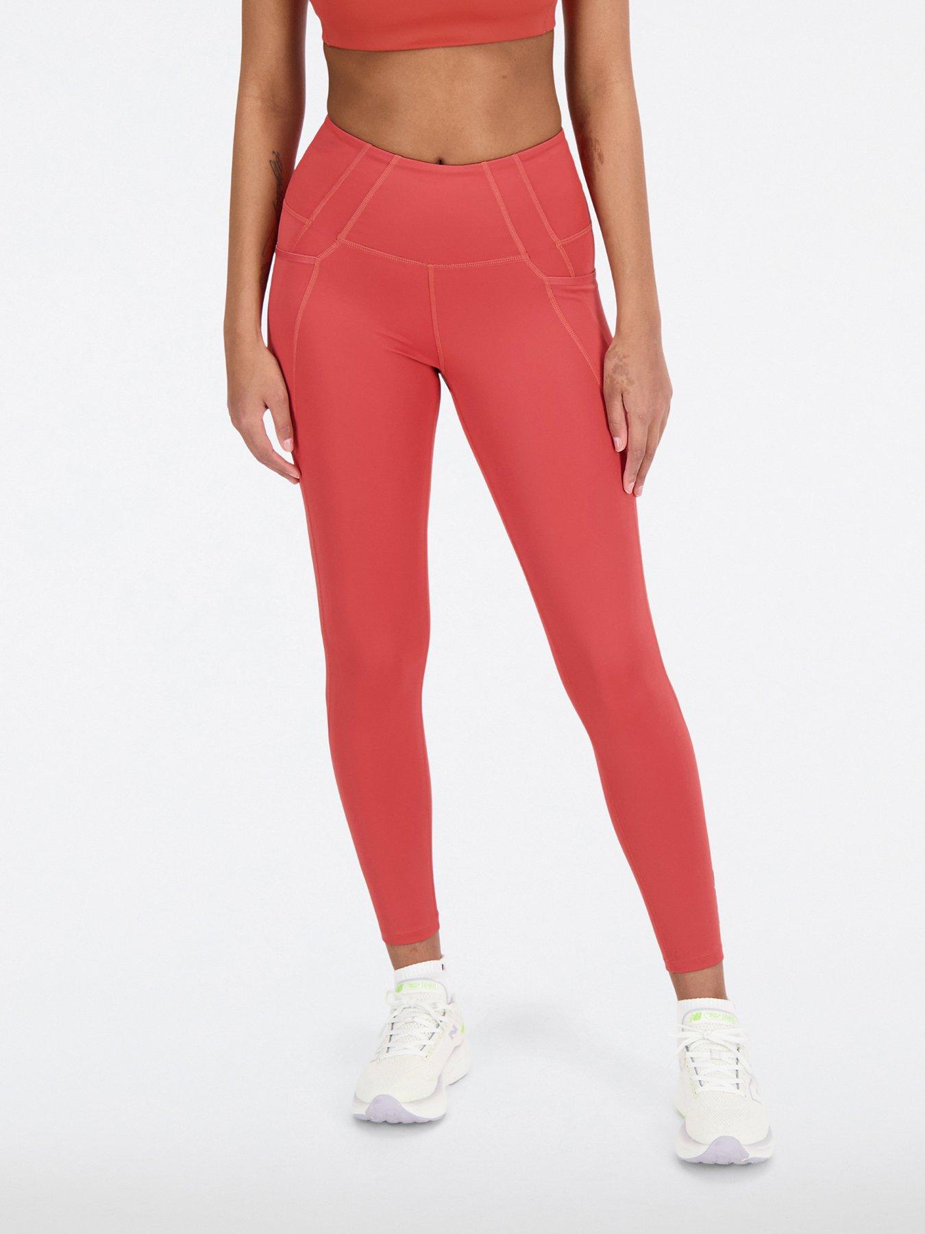 Shape Shield 7 8 High Rise Pocket Leggings Dark Pink