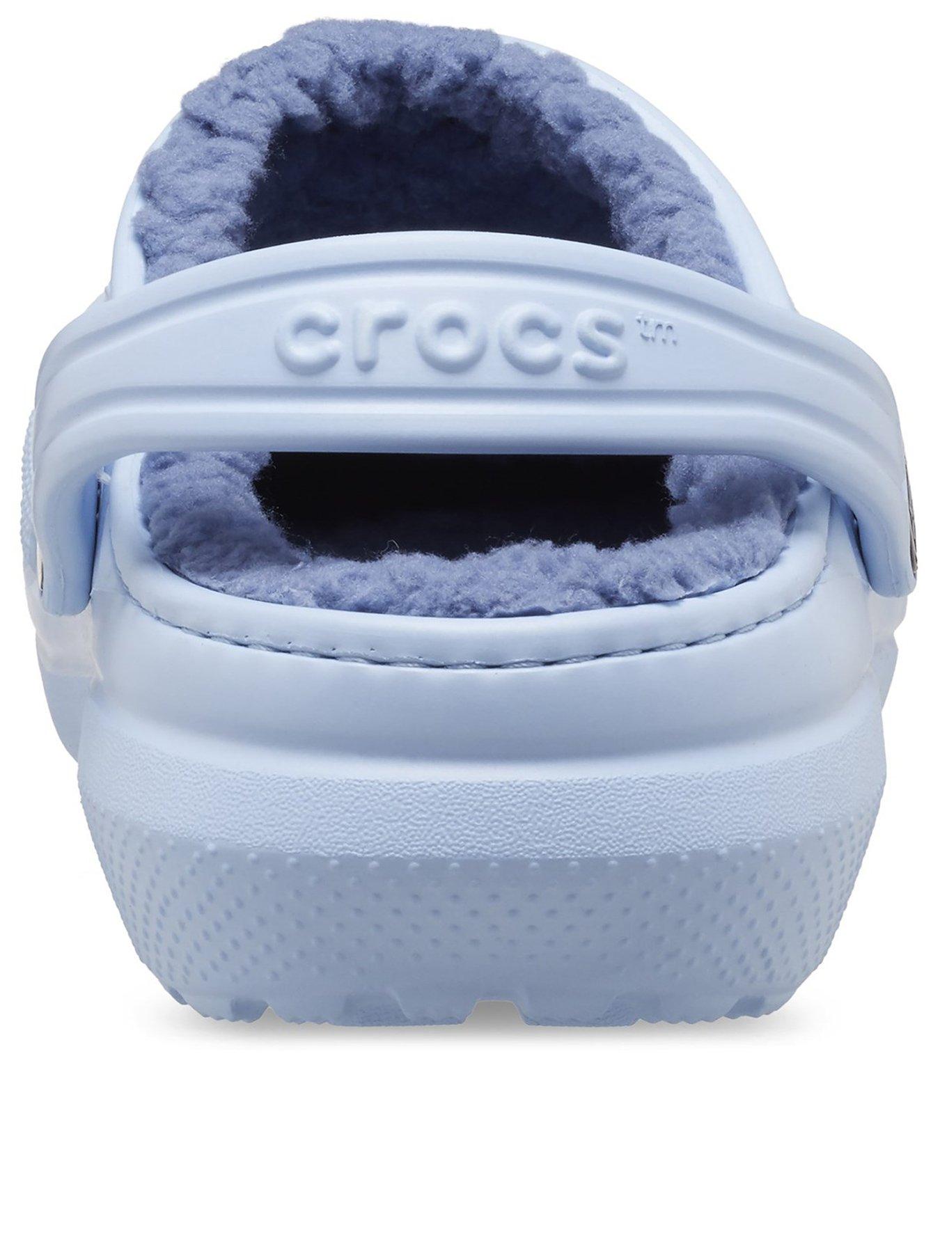 Crocs Kids Classic Lined Clog - Blue Calcite