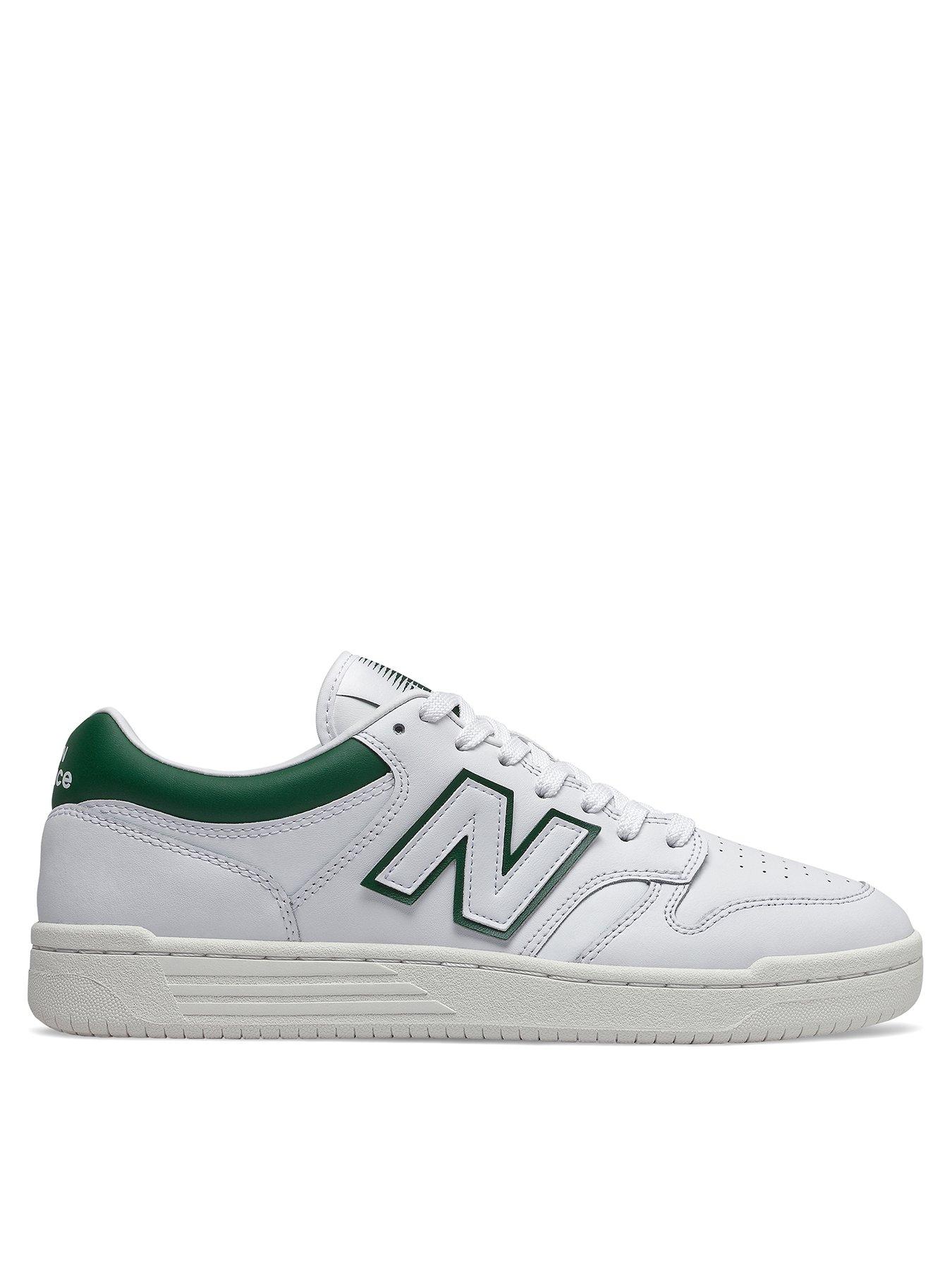 Green and store white new balance