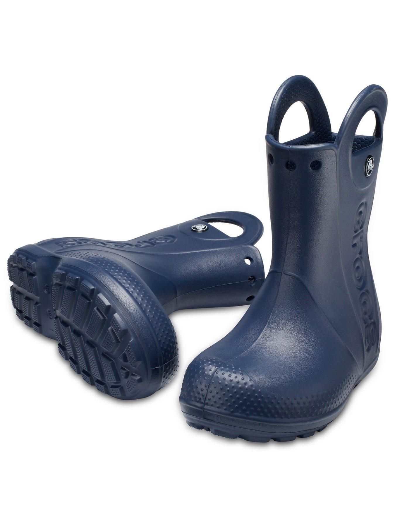 Image 6 of 6 of Crocs Handle It Rain Boots - Navy