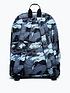  image of hype-unisex-grey-gloom-camo-backpack