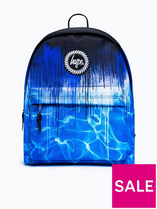 front image of hype-pool-drips-backpack