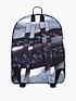  image of hype-mono-gradient-texture-backpack