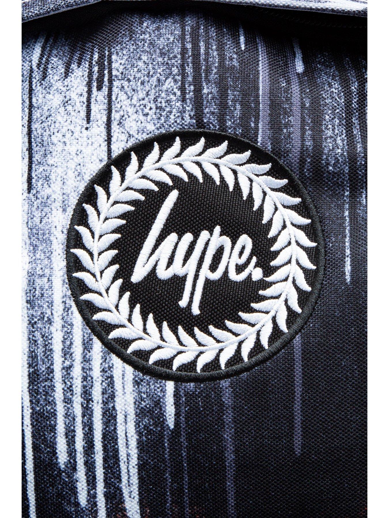 Image 4 of 5 of Hype Unisex Orange Drips Crest Backpack