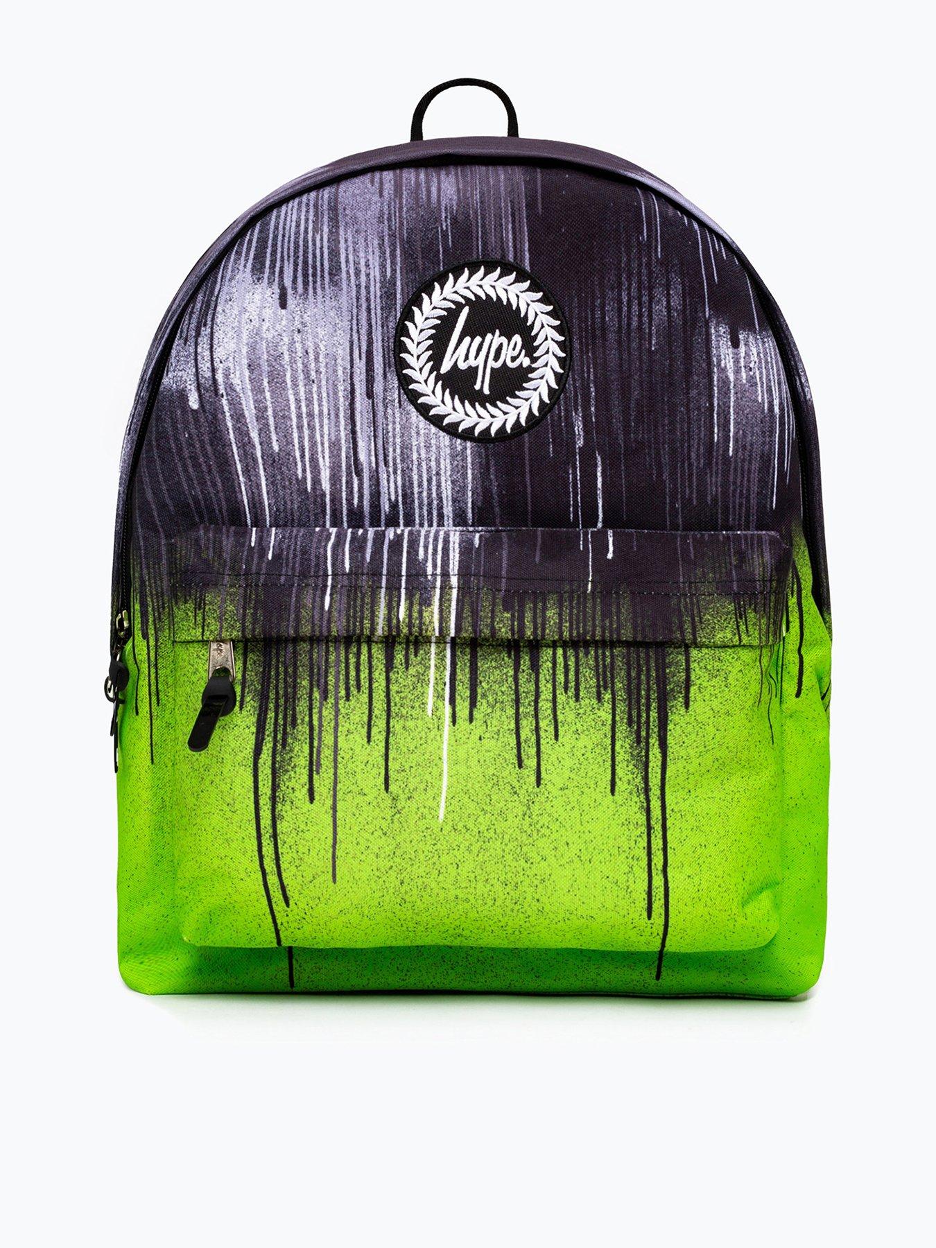 hype-unisex-green-drips-backpack