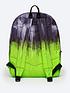  image of hype-unisex-green-drips-backpack