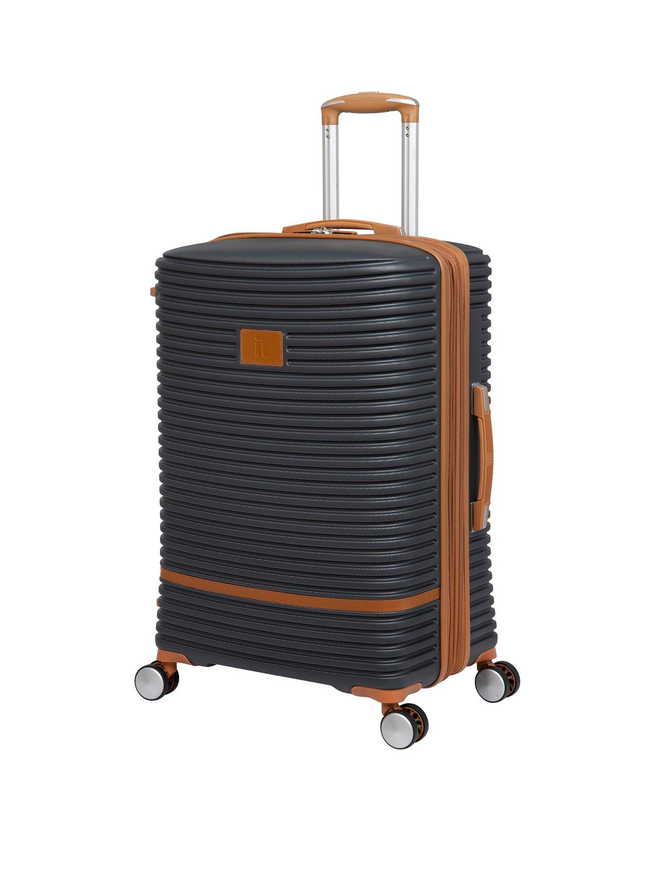 undefined Replicating Medium Charcoal Expandable Suitcase Set