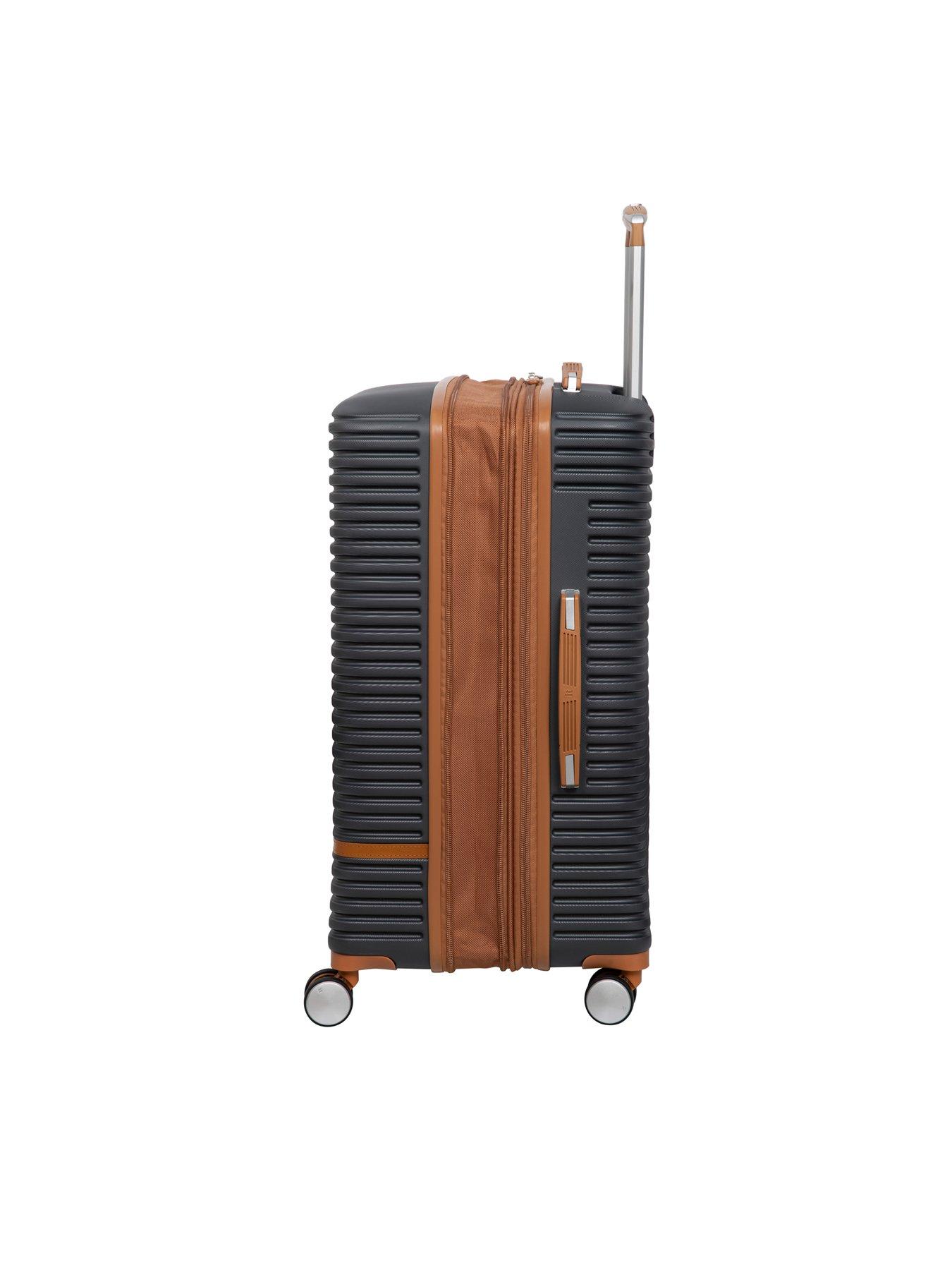 Image 3 of 7 of it Luggage Replicating Cabin Charcoal Expandable Suitcase Set