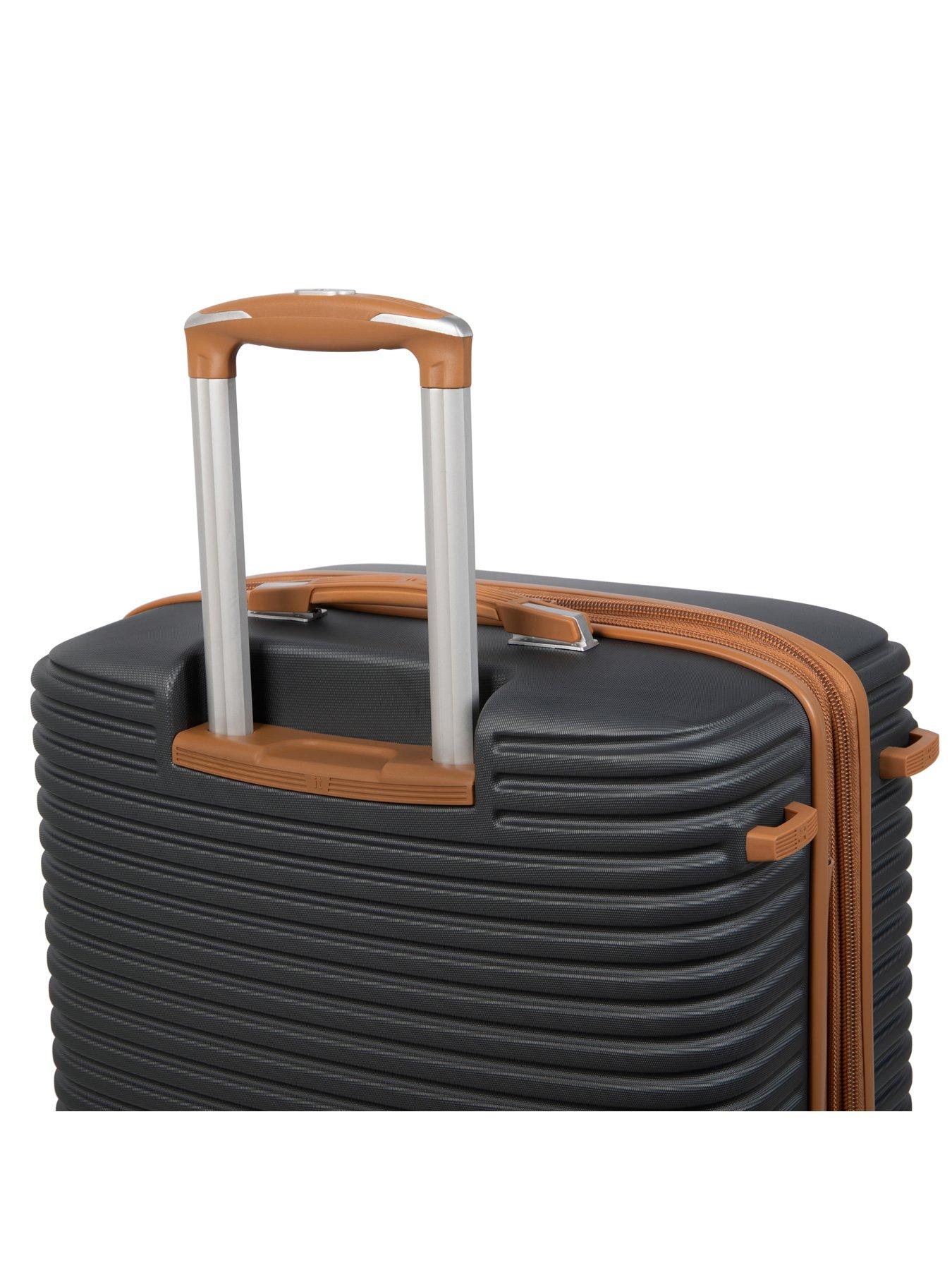 Image 4 of 7 of it Luggage Replicating Cabin Charcoal Expandable Suitcase Set