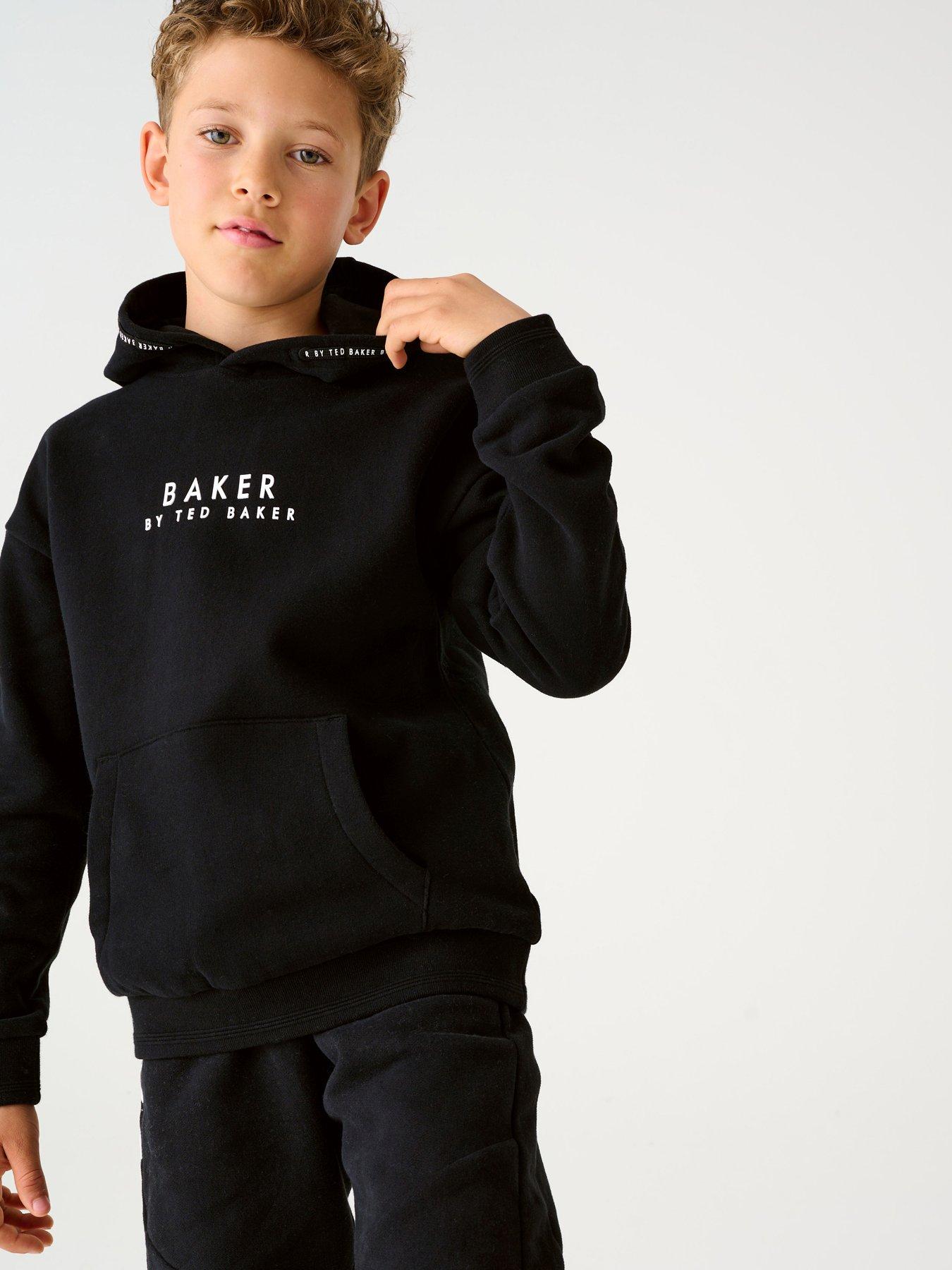 Ted Baker Baker By Ted Baker Boys Black Hoody very