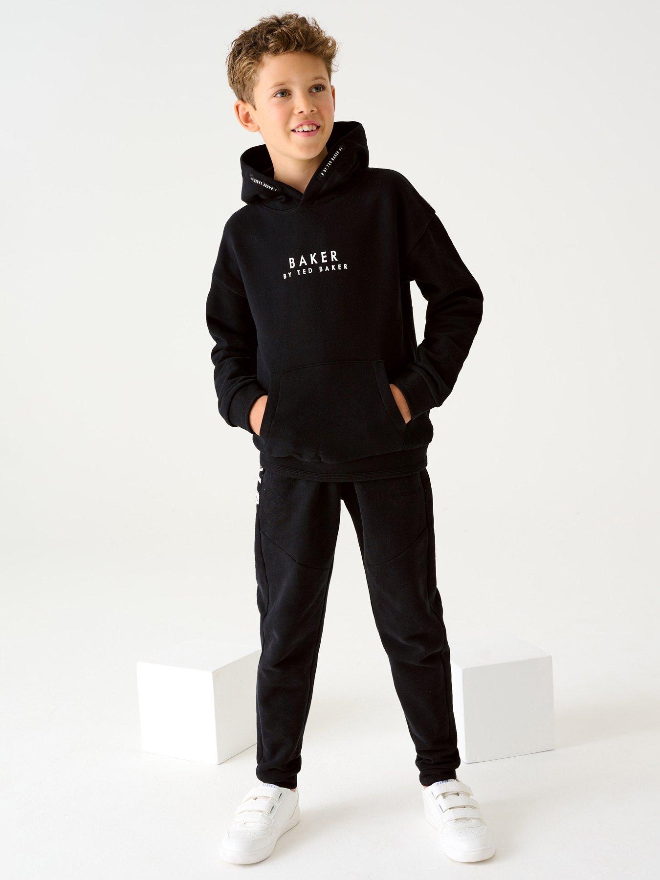 Ted Baker Baker By Ted Baker Boys Black Hoody very