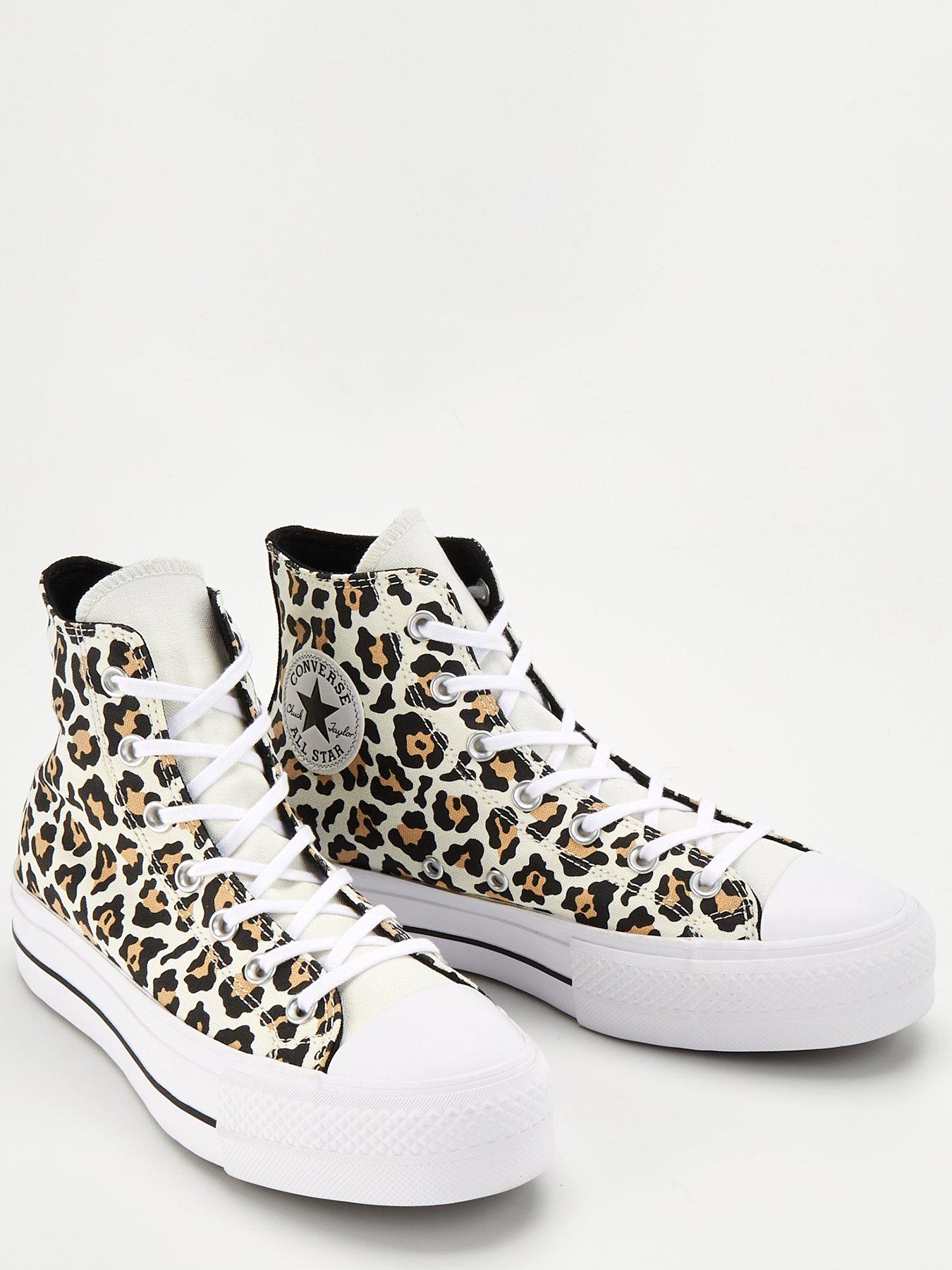 High top cheetah on sale converse