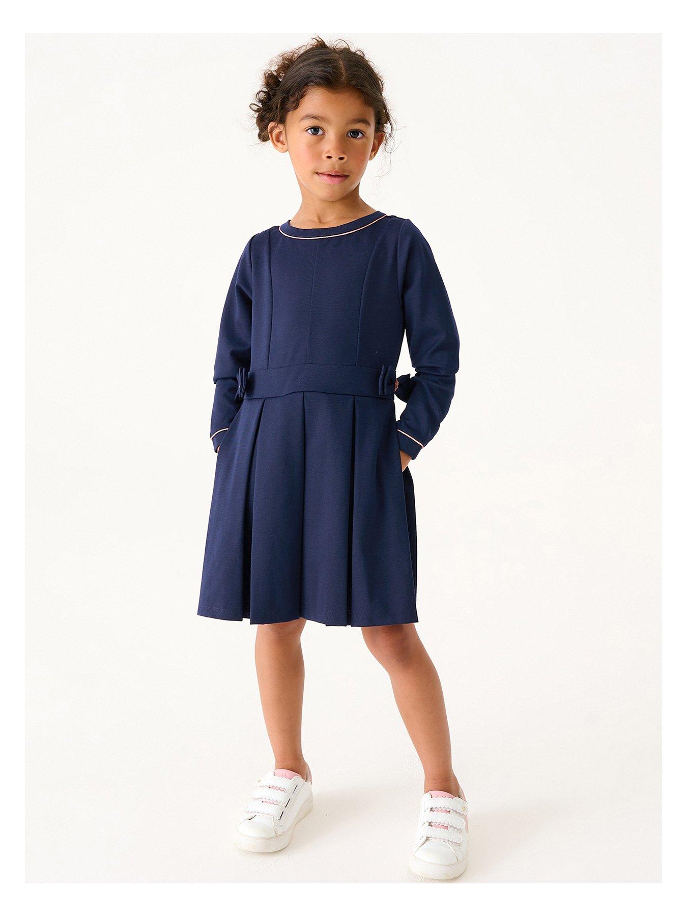 Ted baker girls cheap navy dress